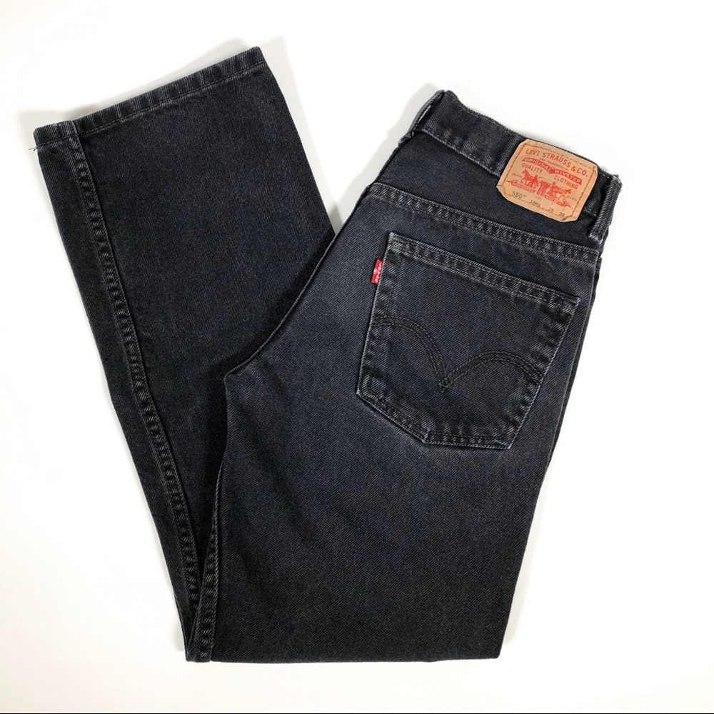 ♥️SOLD♥️Black Vintage Levis 550